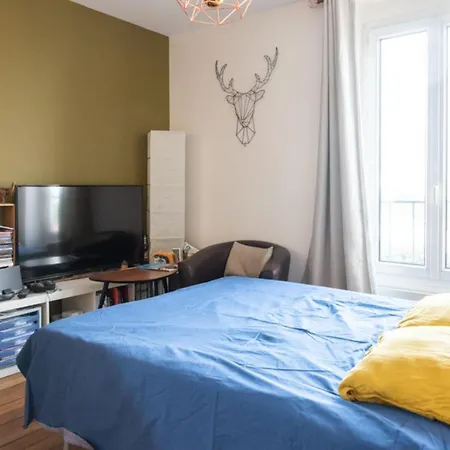 Nice Apt Near Buttes Chaumant Park Paris